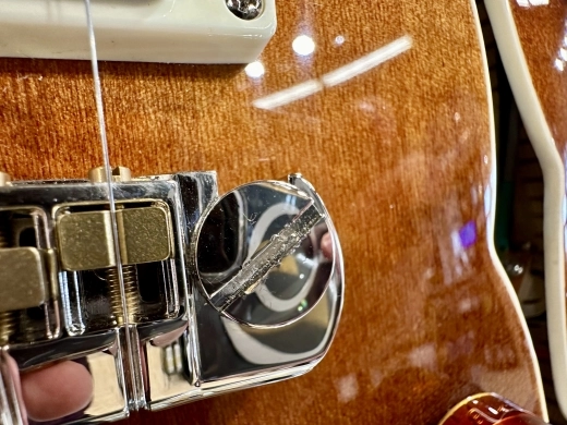 SE Hollow Body II Electric Guitar with Case - Black and Gold Burst 2